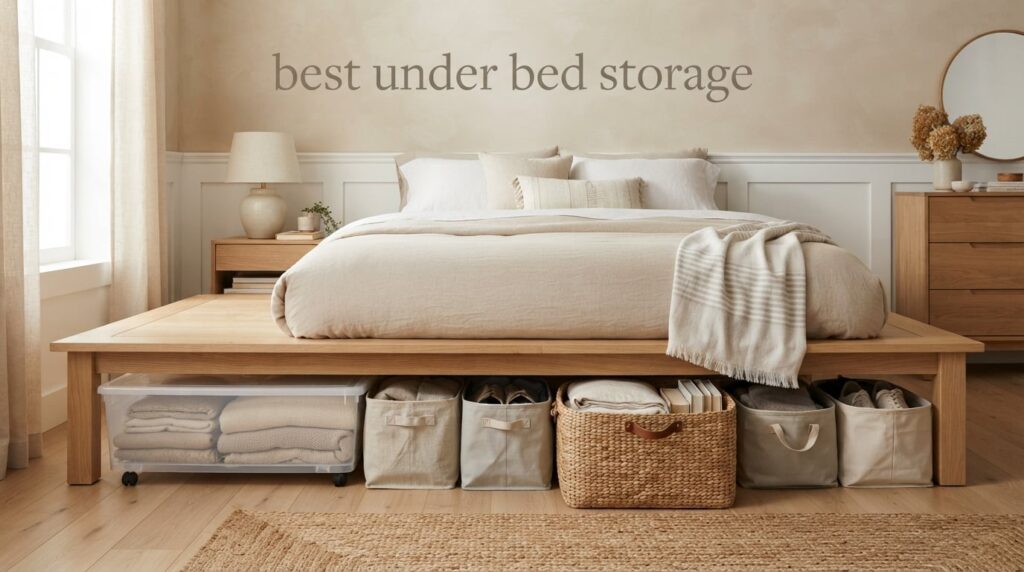 best under bed storage