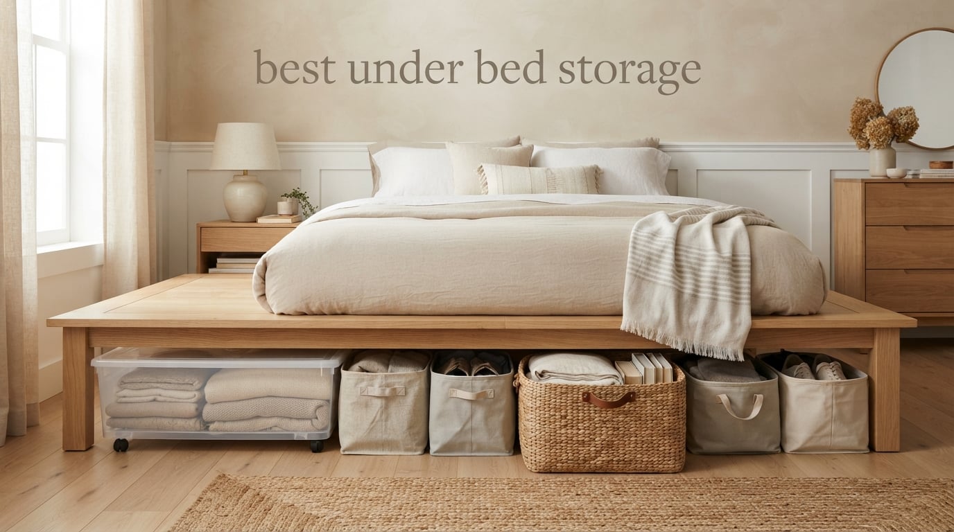 best under bed storage