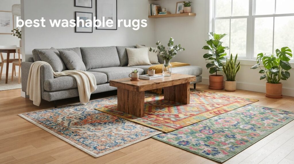 best washable rugs