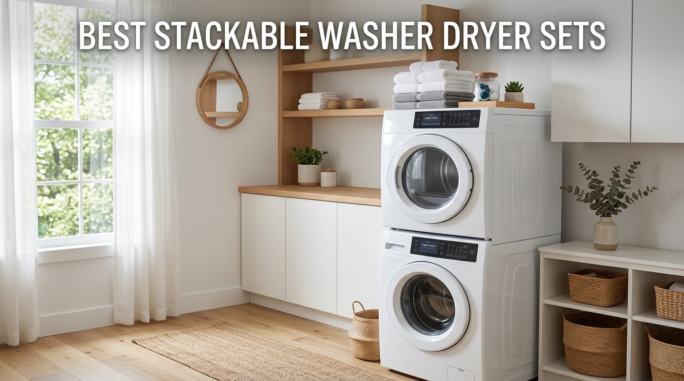 best stackable washer dryer sets