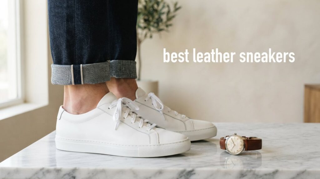 best leather sneakers