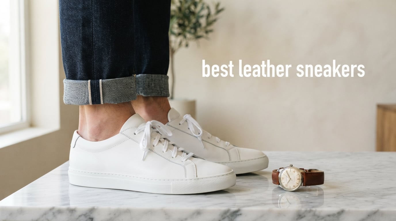 best leather sneakers