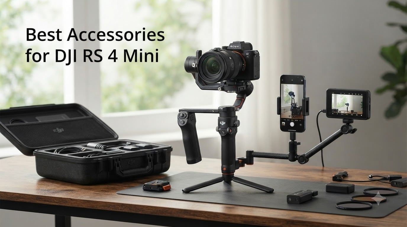 Best Accessories for DJI RS 4 Mini
