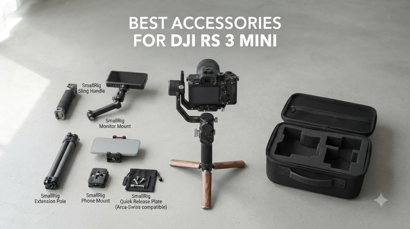 Best Accessories for DJI RS 3 Mini