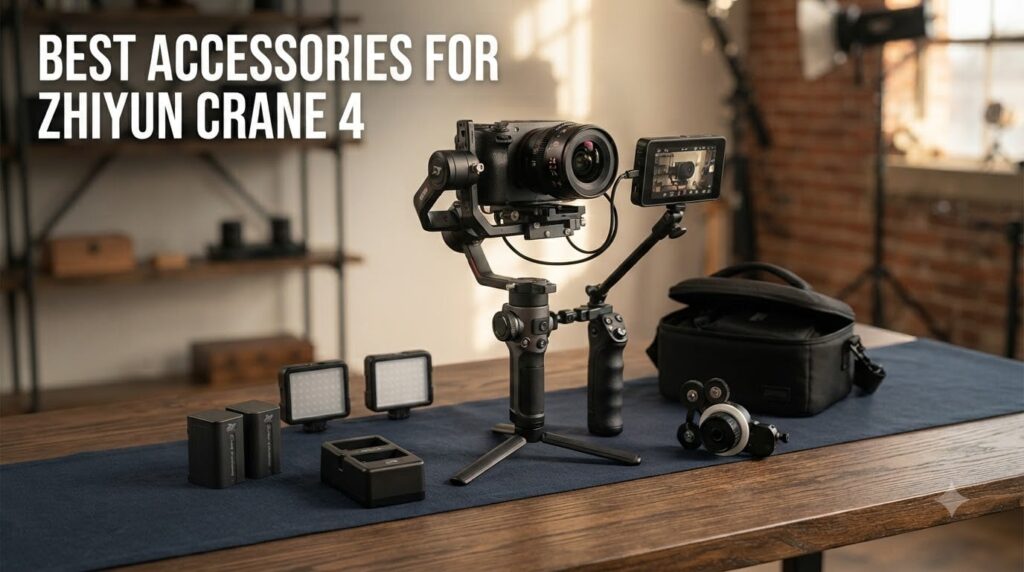 Best Accessories for Zhiyun Crane 4
