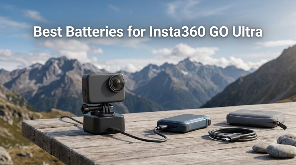 Best Batteries for Insta360 GO Ultra