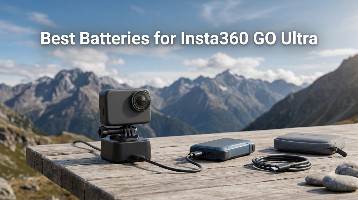 Best Batteries for Insta360 GO Ultra