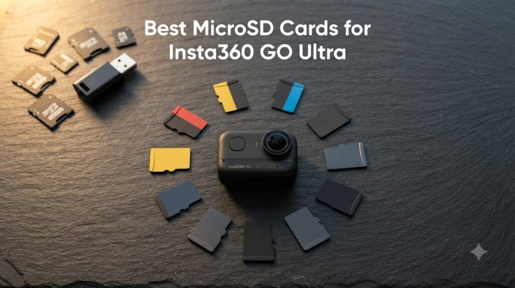 Best MicroSD Cards for Insta360 GO Ultra
