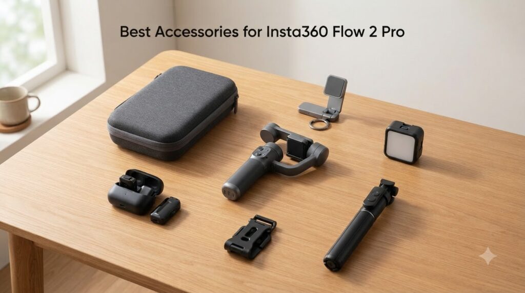 Best Accessories for Insta360 Flow 2 Pro