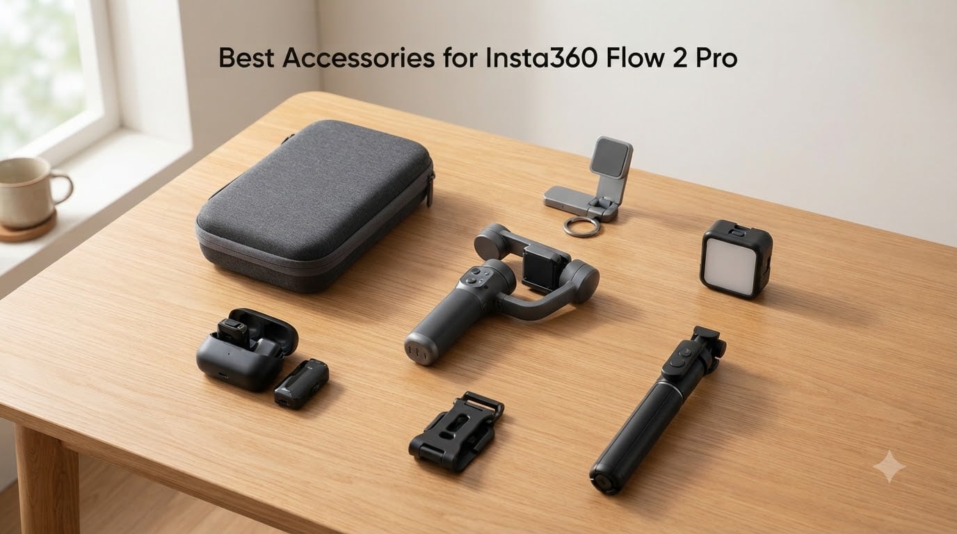 Best Accessories for Insta360 Flow 2 Pro