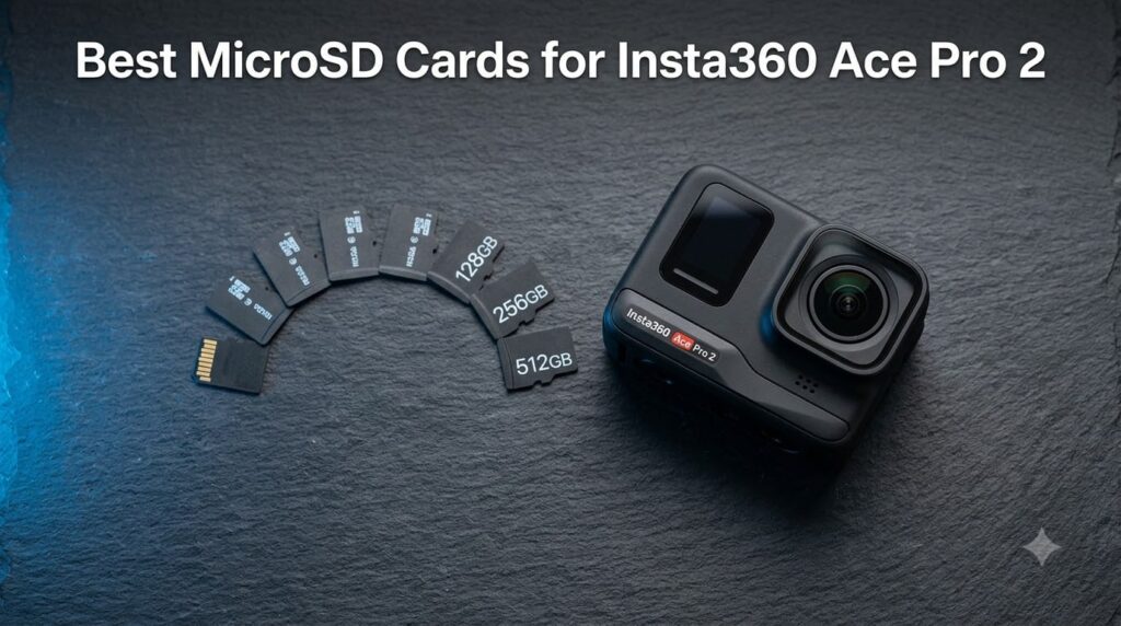 Best MicroSD Cards for Insta360 Ace Pro 2