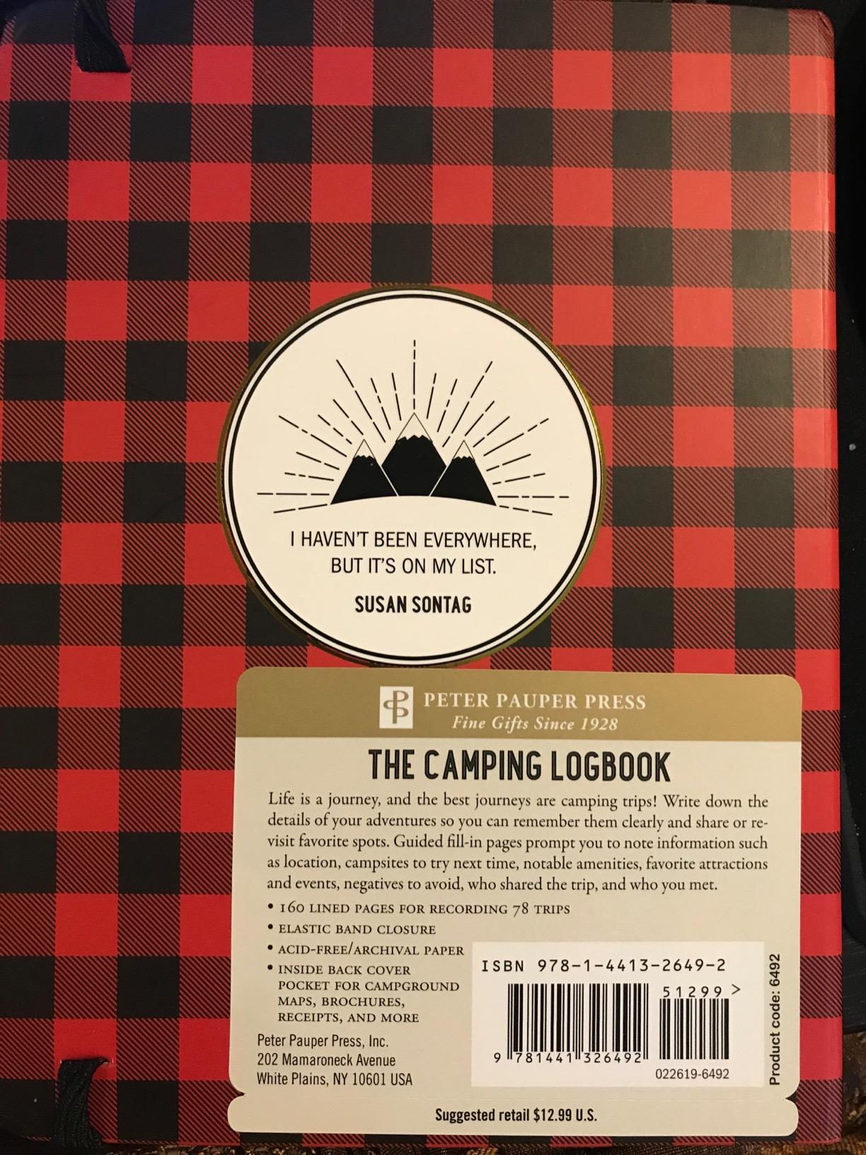 The Camping Logbook (Camping Journal): Record Your Adventures customer photo 1