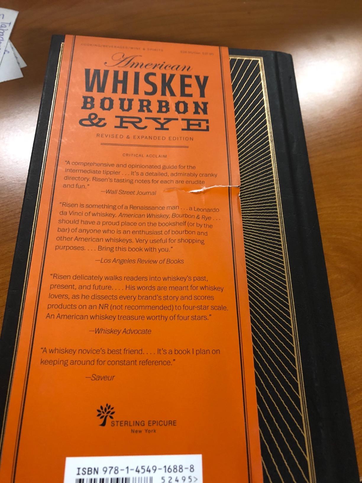 American Whiskey, Bourbon & Rye: A Guide to the Nation's Favorite Spirit - A Cocktail Book customer photo 2