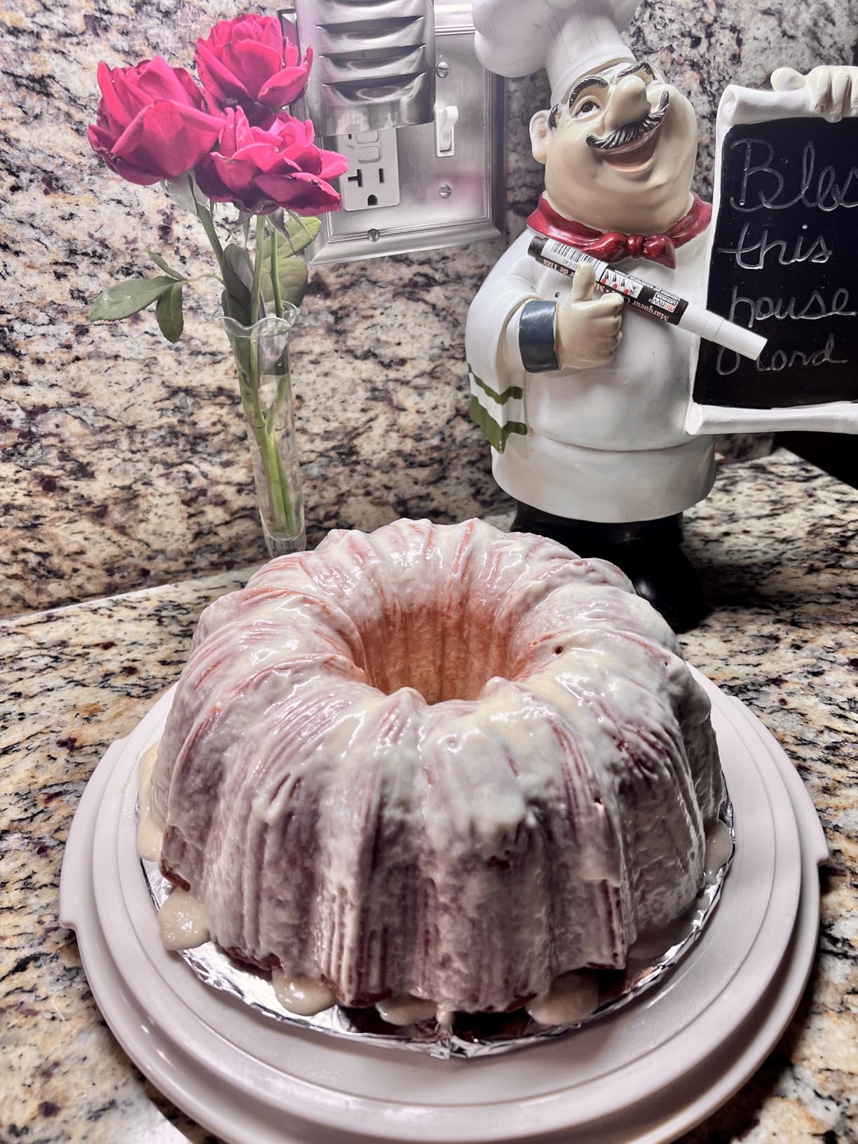 Anniversary Bundt, 15 Cup, Silver customer photo 1