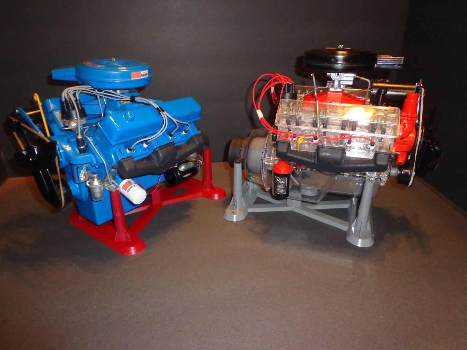 Revell 85-8883 Visible V8 Engine Model Kit 1:4 Scale 314-Piece Skill Level 5 Plastic Model Building Kit customer photo 1