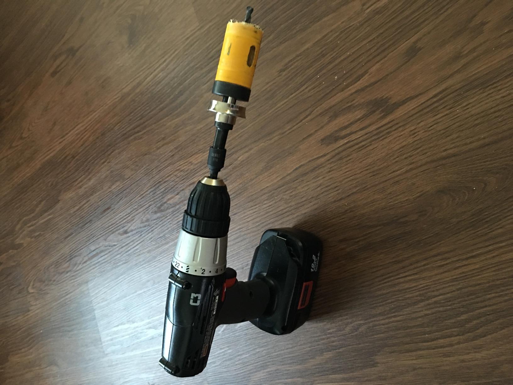 DEWALT Hole Saw Kit, Standard Electrician's Set, Bi-Metal (D180002), Yellow customer photo 1