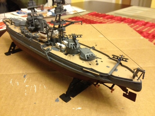 Revell 85-0302 USS Arizon Battleship Model Military Ship Kit 1:426 Scale 133-Piece Skill Level 4 Plastic Model Building Kit, Gray customer photo 2