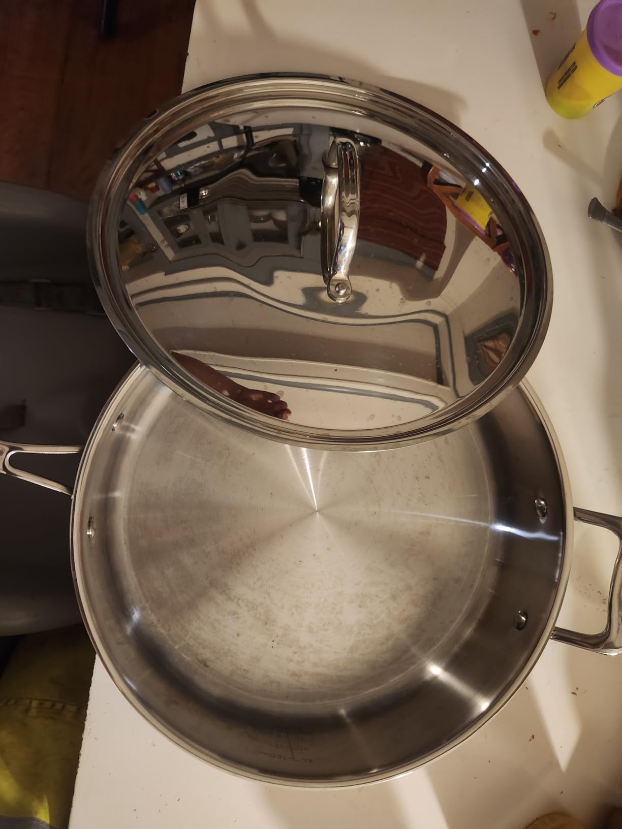 Cuisinart 5.5 Quart Sauté Pan w/ Cover, Stainless Steel Pan with Lid customer photo 1