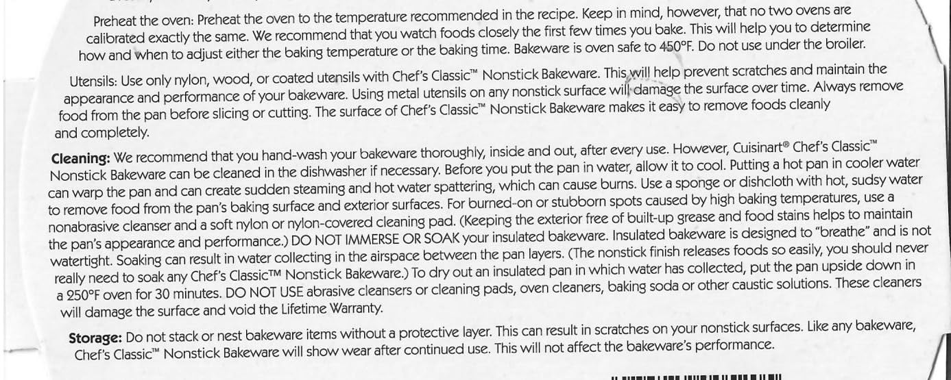Cuisinart Chef's Classic 9-Inch Nonstick Bakeware Deep-Dish Pie Pan customer photo 1