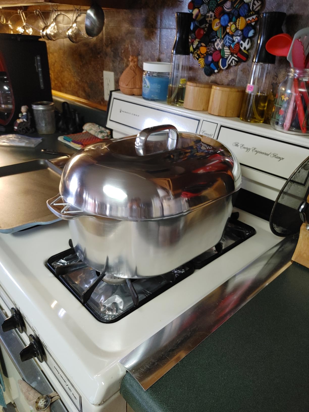15 Inch Aluminum Oval Roaster - McWare by Cajun Classic Cookware customer photo 1