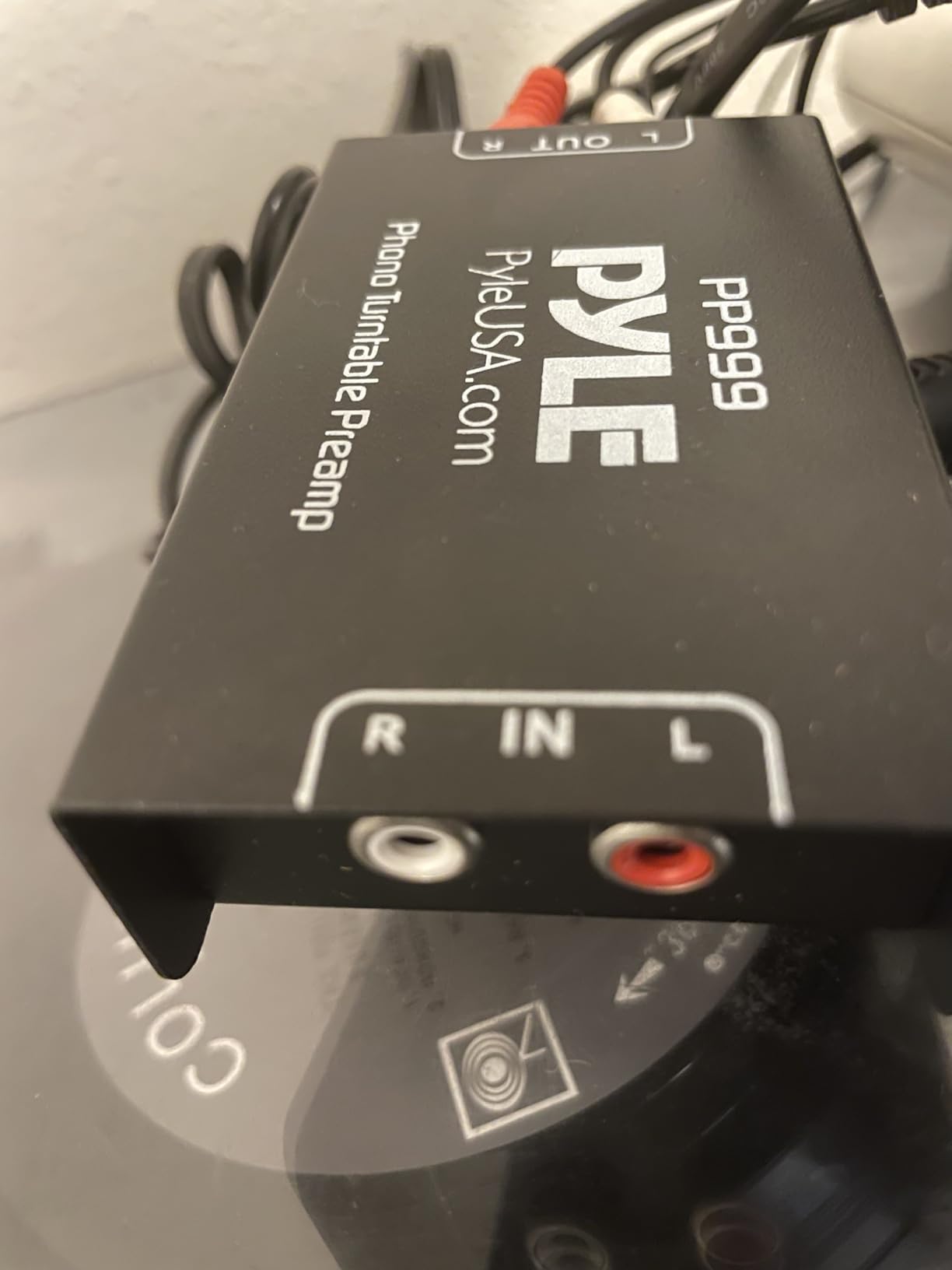 Pyle Phono Turntable Preamp - Mini Electronic Audio Stereo Phonograph Preamplifier PP999 customer photo 1