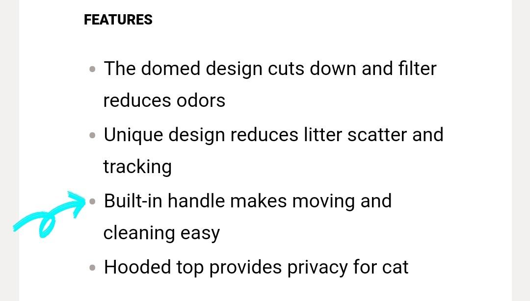 Petmate Booda Clean Step Cat Litter Box Dome (Made in the USA with 95% Recycled Materials)- Brushed Nickel, Made in USA customer photo 2