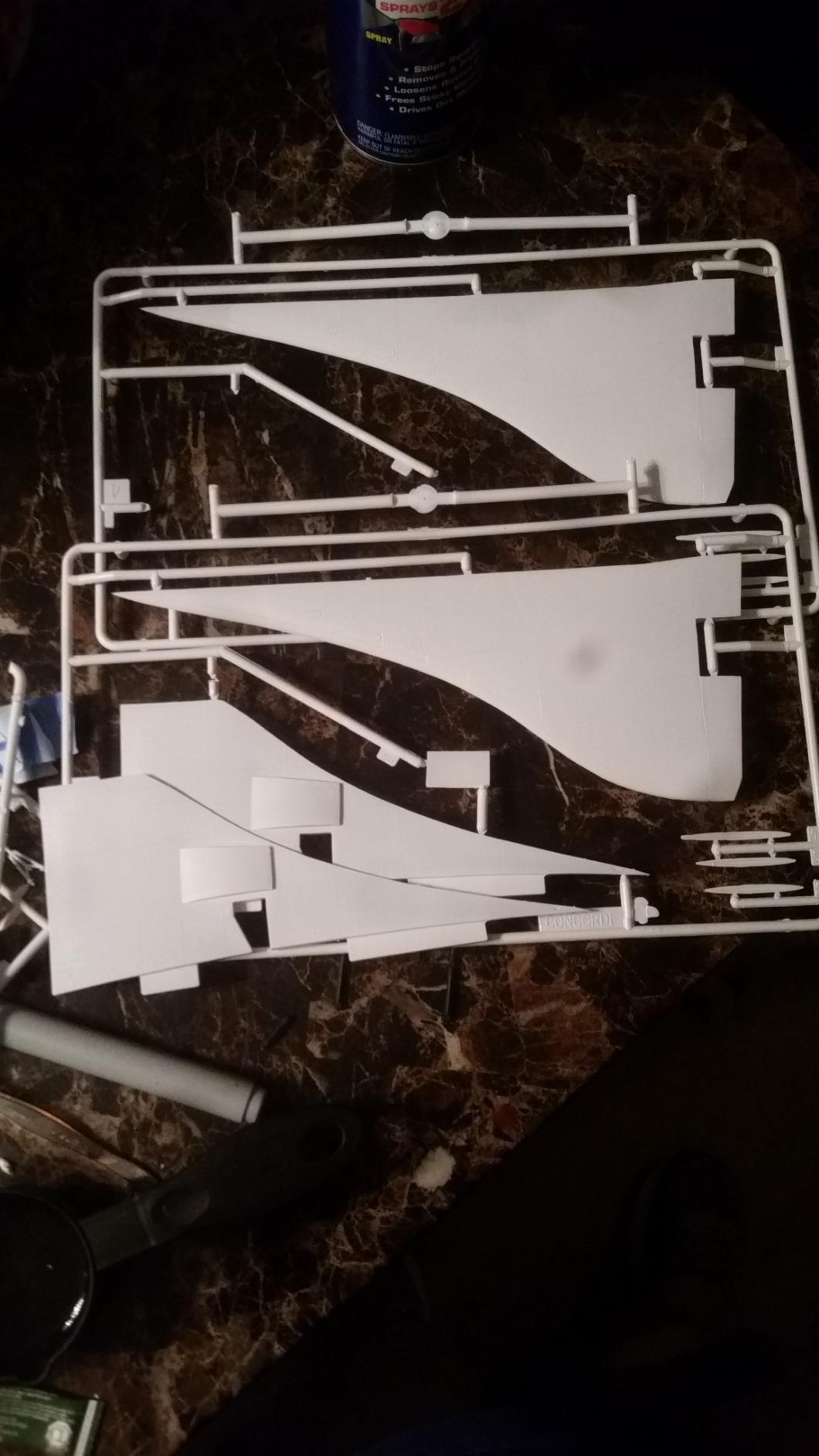 Heller Concorde Supersonic Airliner Airplane Model Building Kit customer photo 1