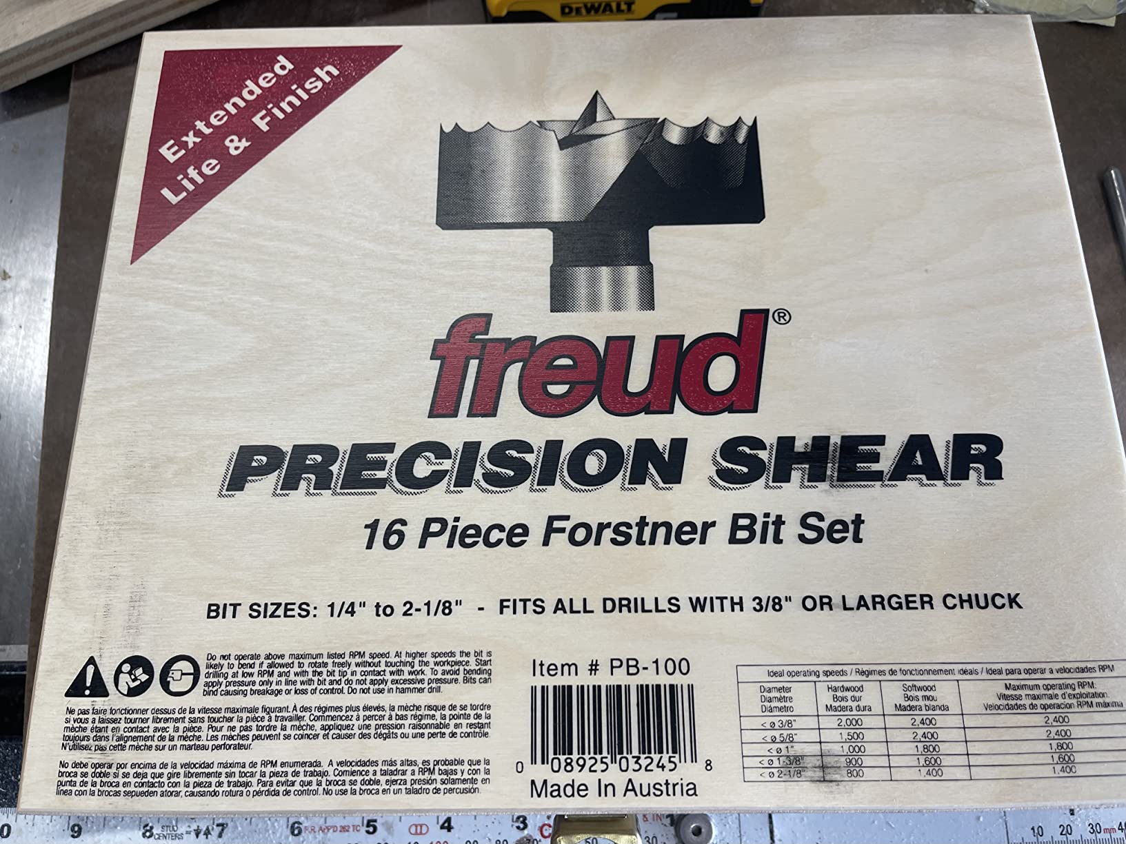 Freud PB-100: 1/4