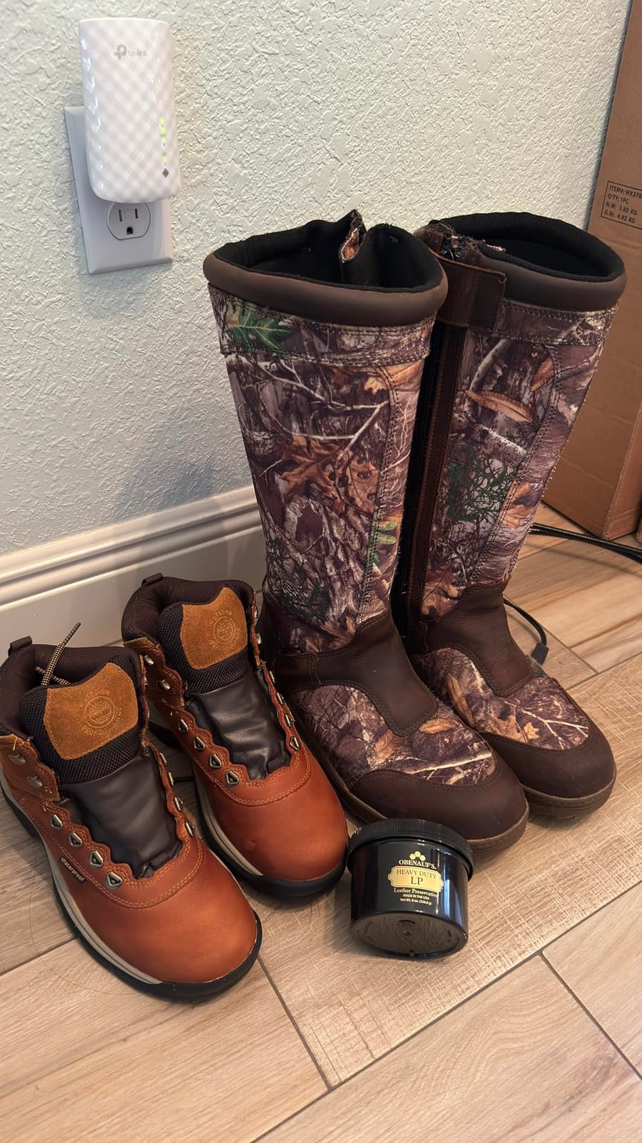 Obenauf's Heavy Duty LP Leather Conditioner Natural Oil Beeswax Formula (8oz) customer photo 2