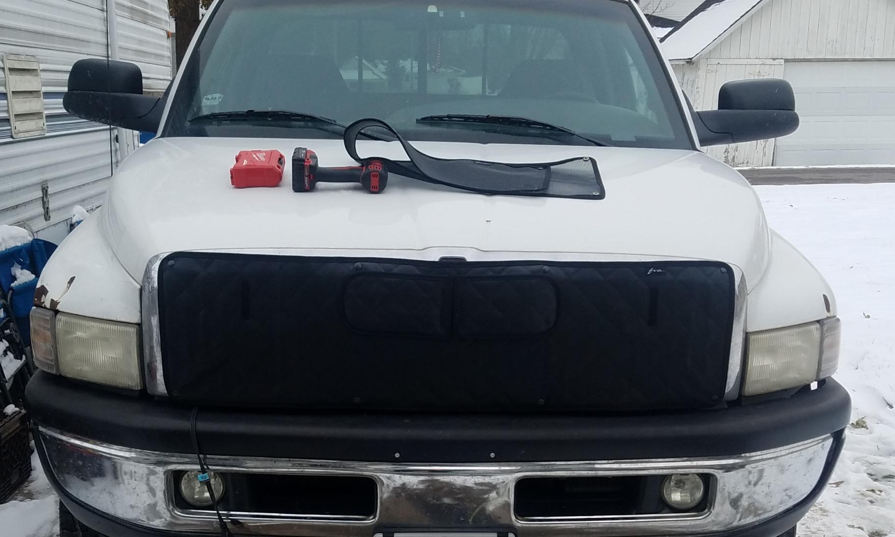 Fia WF923-1 Custom Fit Winter Front/Bug Screen, Black customer photo 1
