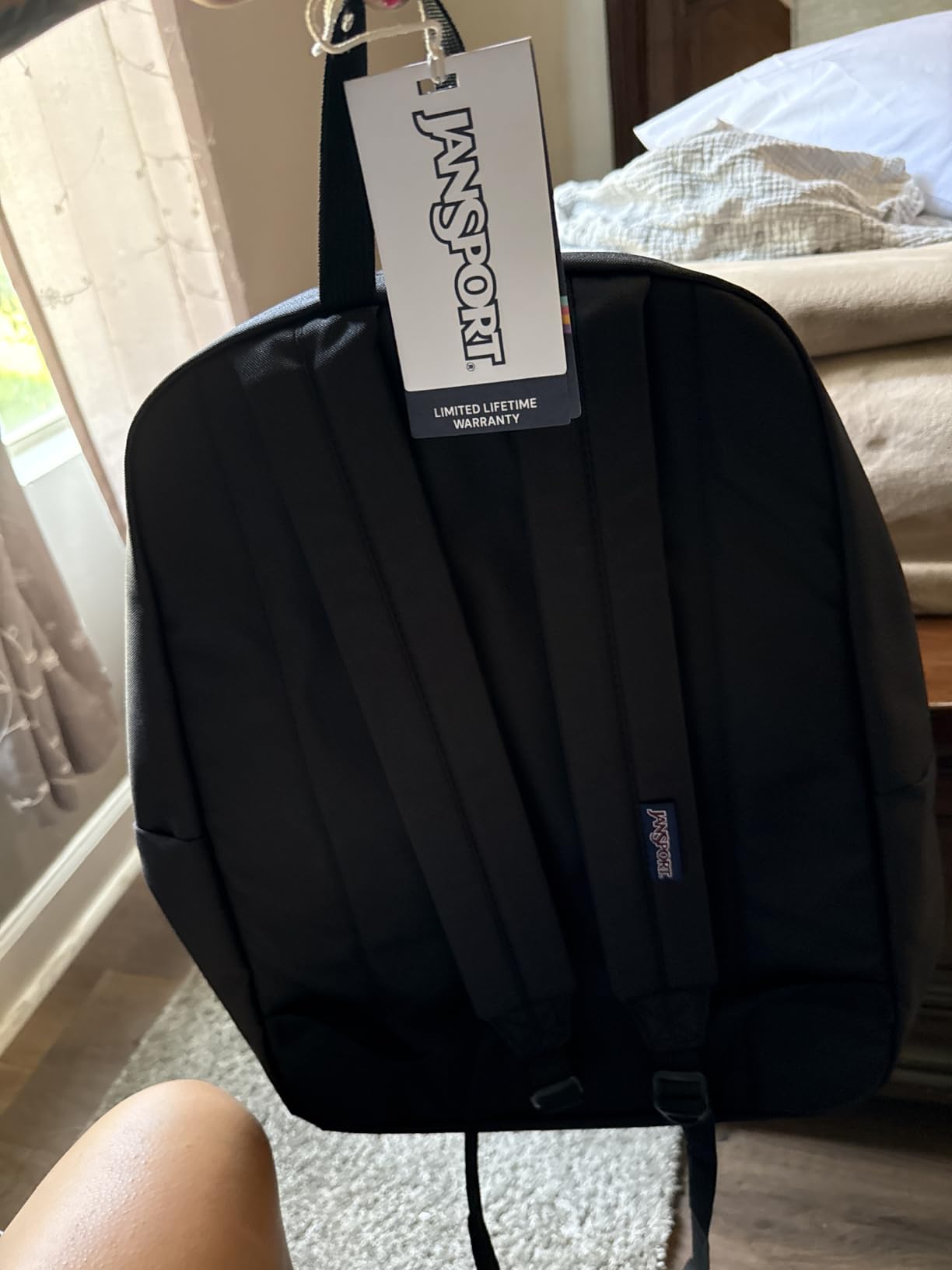 JanSport SuperBreak One Backpacks - Durable, Lightweight Bookbag with 1 Main Compartment, Front Utility Pocket with Built-in Organizer - Premium Backpack, Black customer photo 2