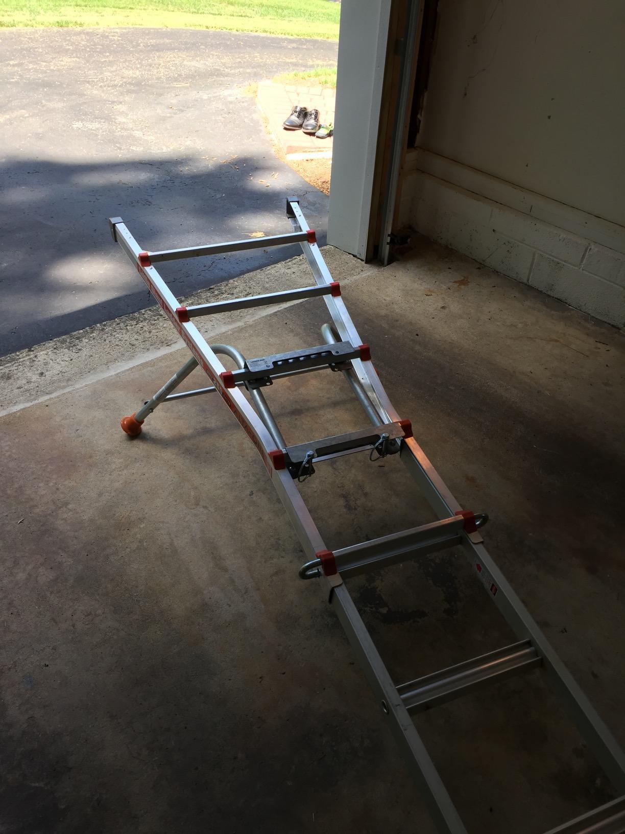 Ladder Stabilizer, Roof and Gutter Protection Tool, American Made Heavy Duty Standoff Fits Most Ladders, Secure Roof and Wall Placement, 25 Years Proven Safety, 5 Year Limited Warranty customer photo 1
