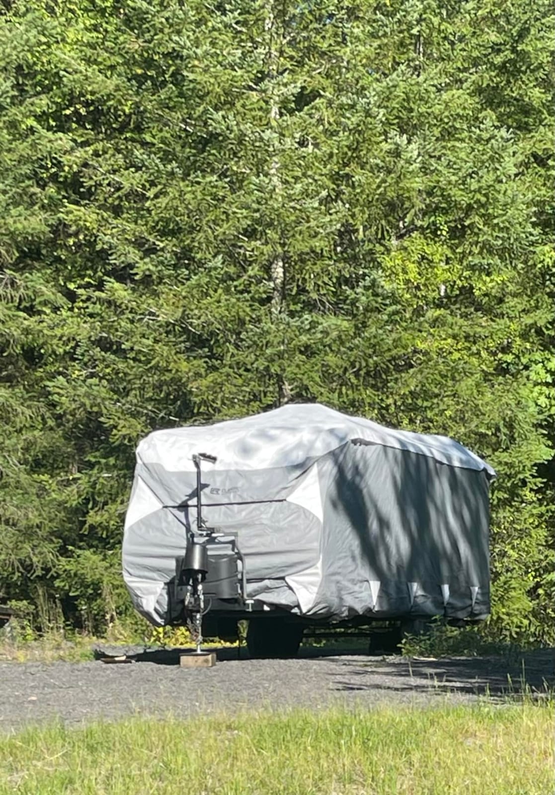 Classic Accessories Over Drive PolyPRO3 Deluxe Travel Trailer/Toy Hauler Cover, Fits 22'-24' RVs, RV Cover, Camper Cover, Travel Trailer Cover customer photo 1