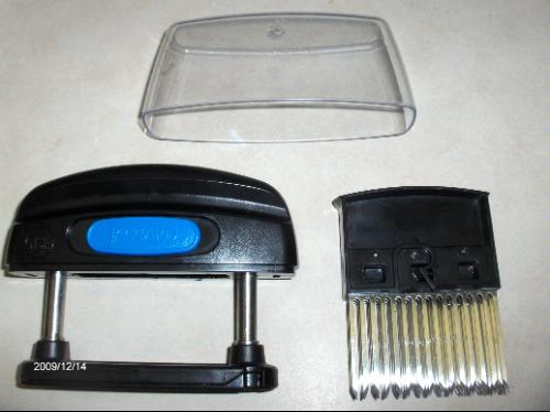 Jaccard 45-Blade Meat Tenderizer, Simply Better Meat Tenderizer, Stainless Steel Columns, Removable Cartridge, NSF Approved, Black customer photo 2