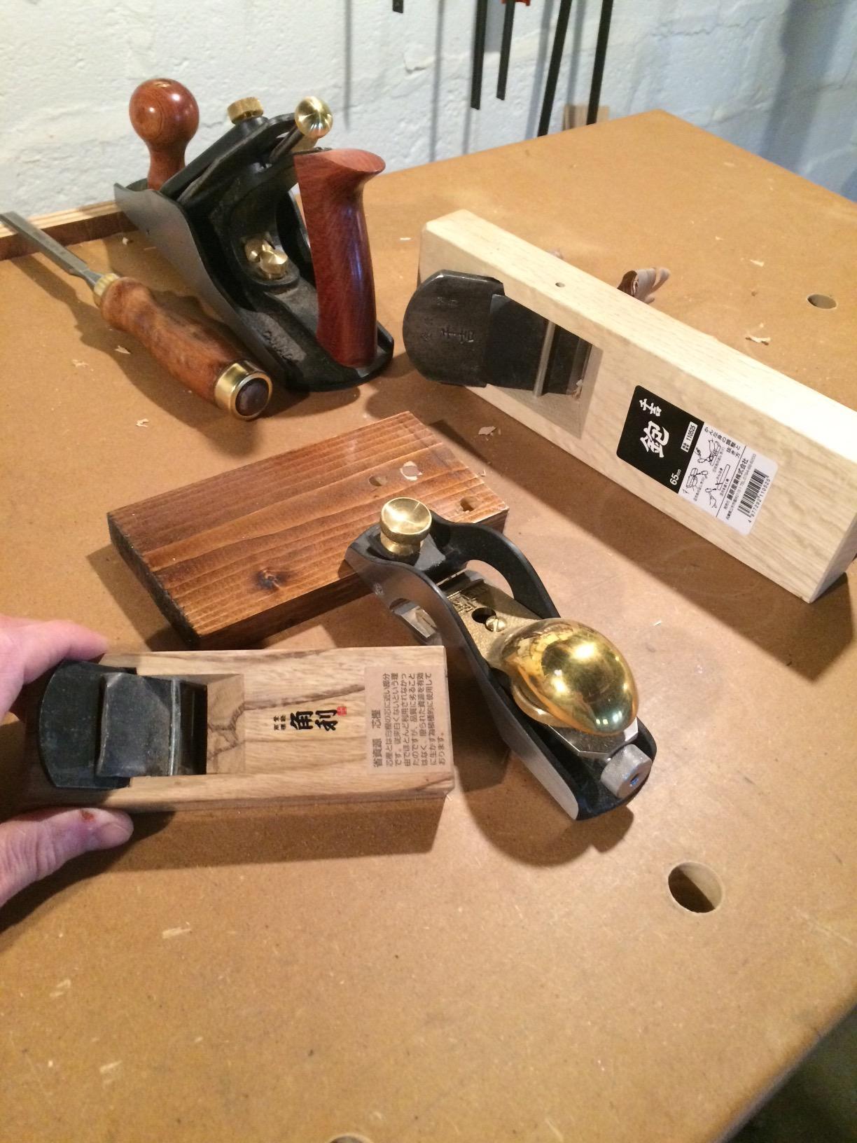 KAKURI Japanese Hand Plane 42mm, Woodworking Block Plane 5.9