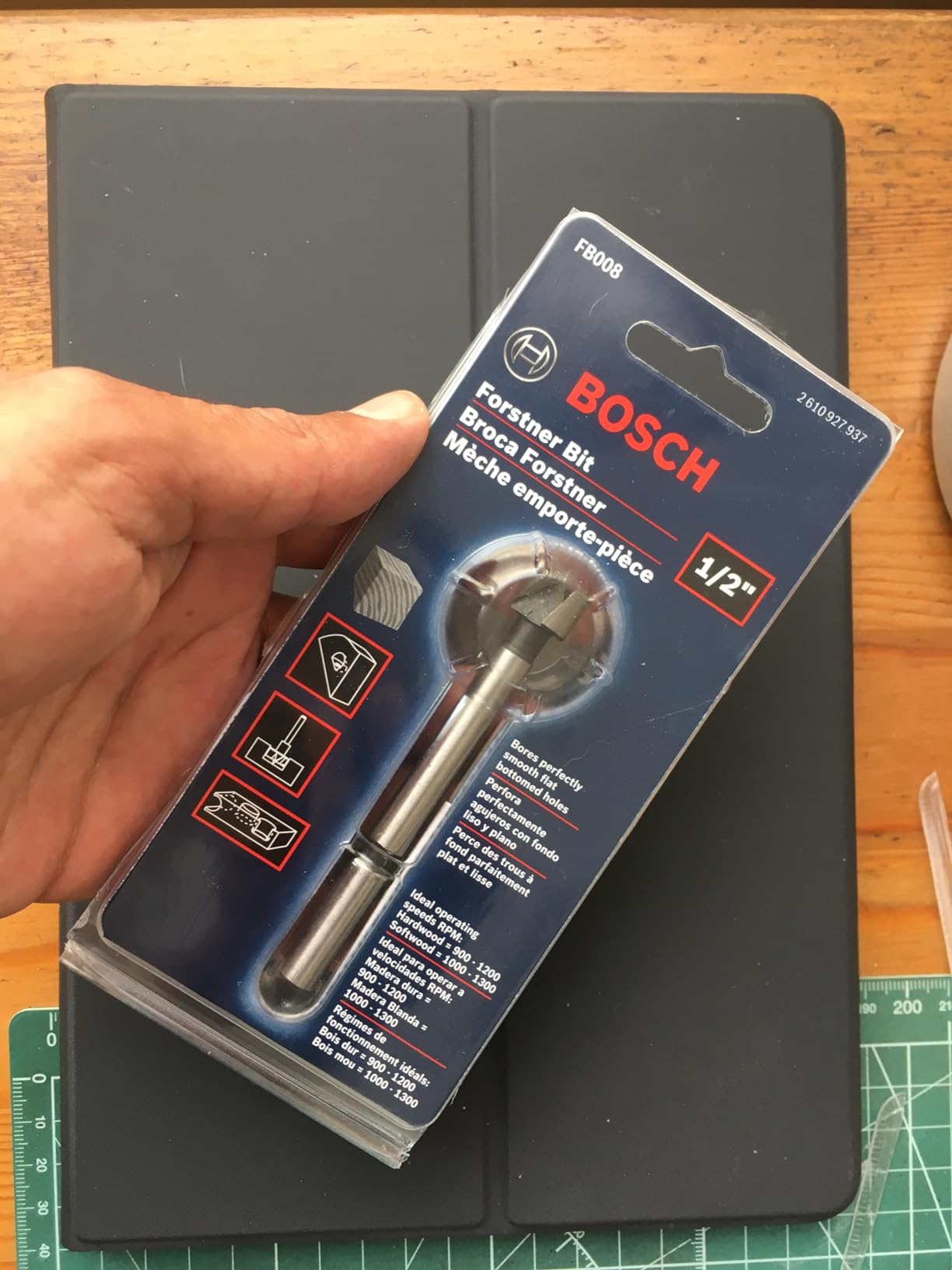 Bosch FB700 7-Piece Wood Forstner Bit Set customer photo 1