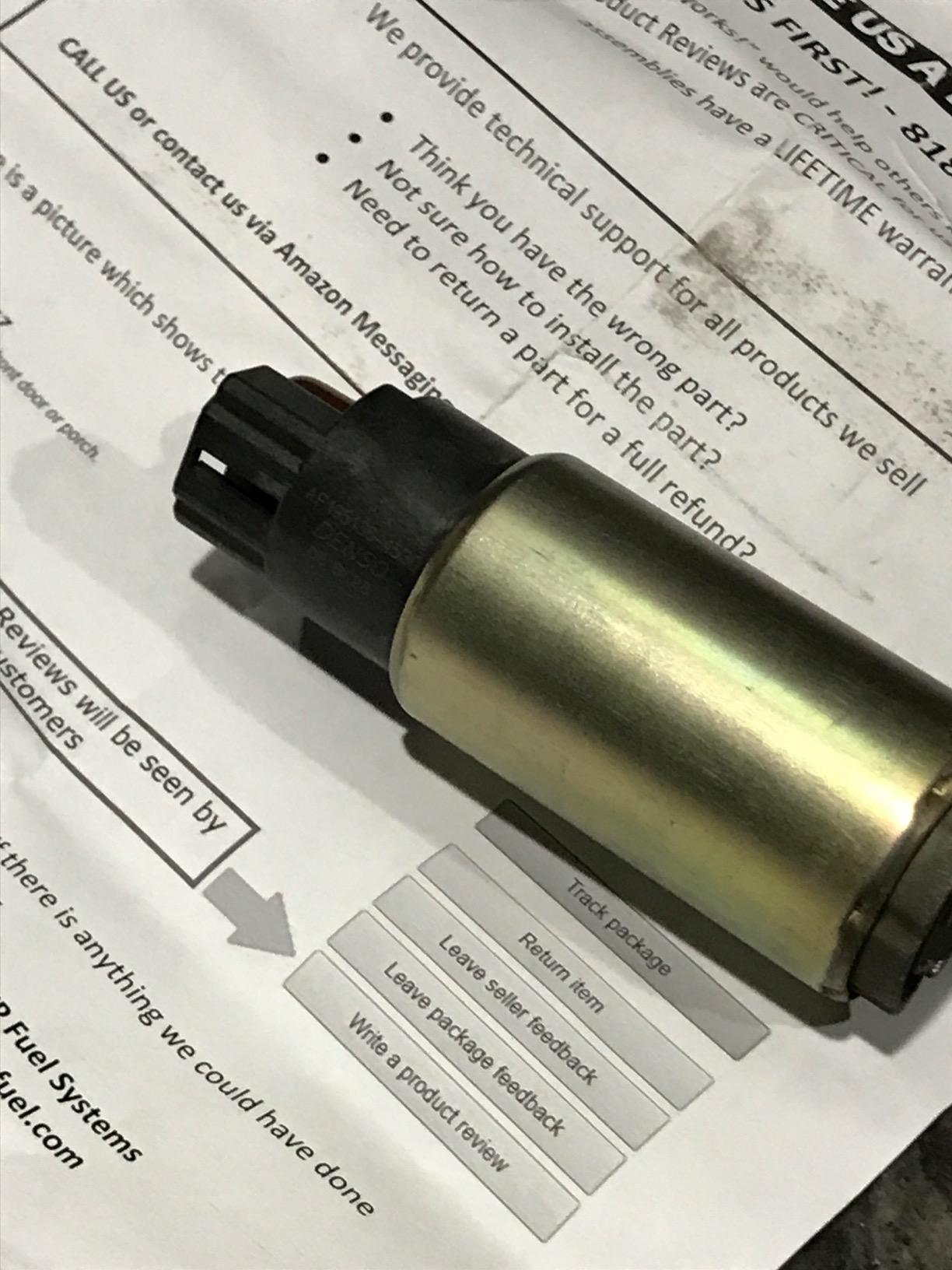 Walbro GSS342 Fuel Pump customer photo 2