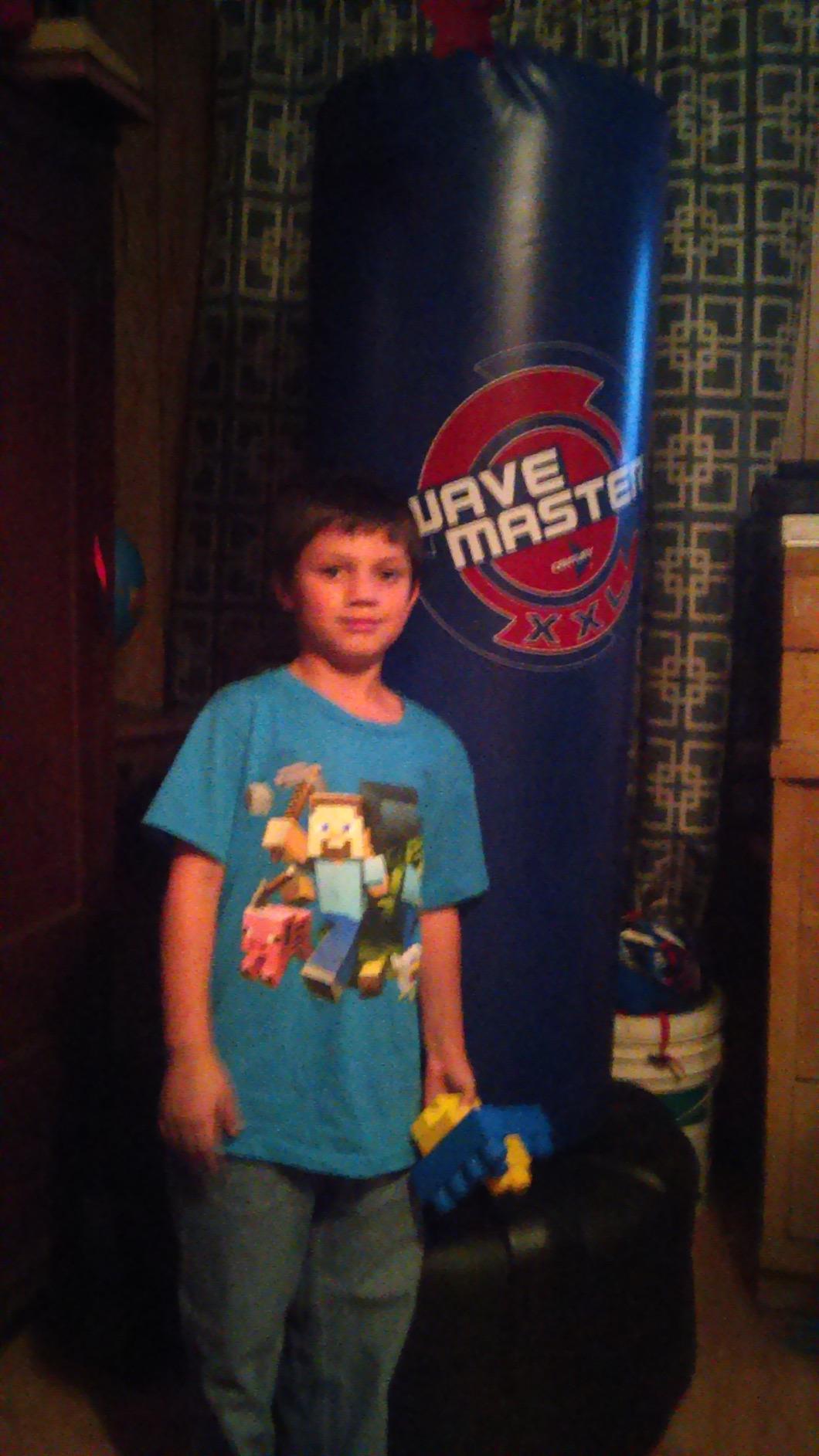 Century Wavemaster XXL Freestanding Punching Bag with Base, Heavy Bag Boxing Martial Arts Kickboxing Bag customer photo 1