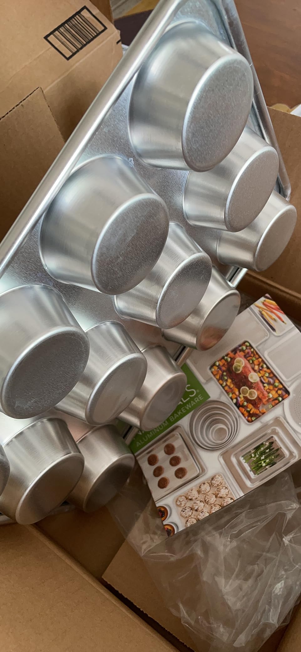 Nordic Ware Natural Aluminum Commercial Muffin Pan, 12 Cup customer photo 1