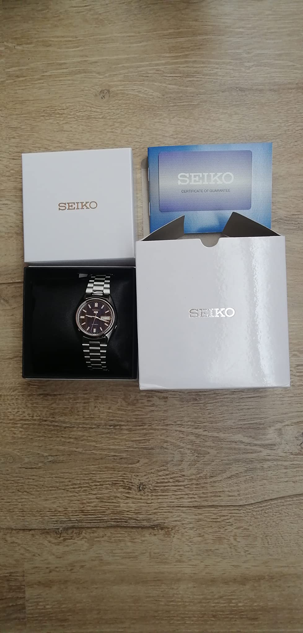 Men's Analogue Automatic Self-Winding Watch with Stainless Steel Bracelet customer photo 2