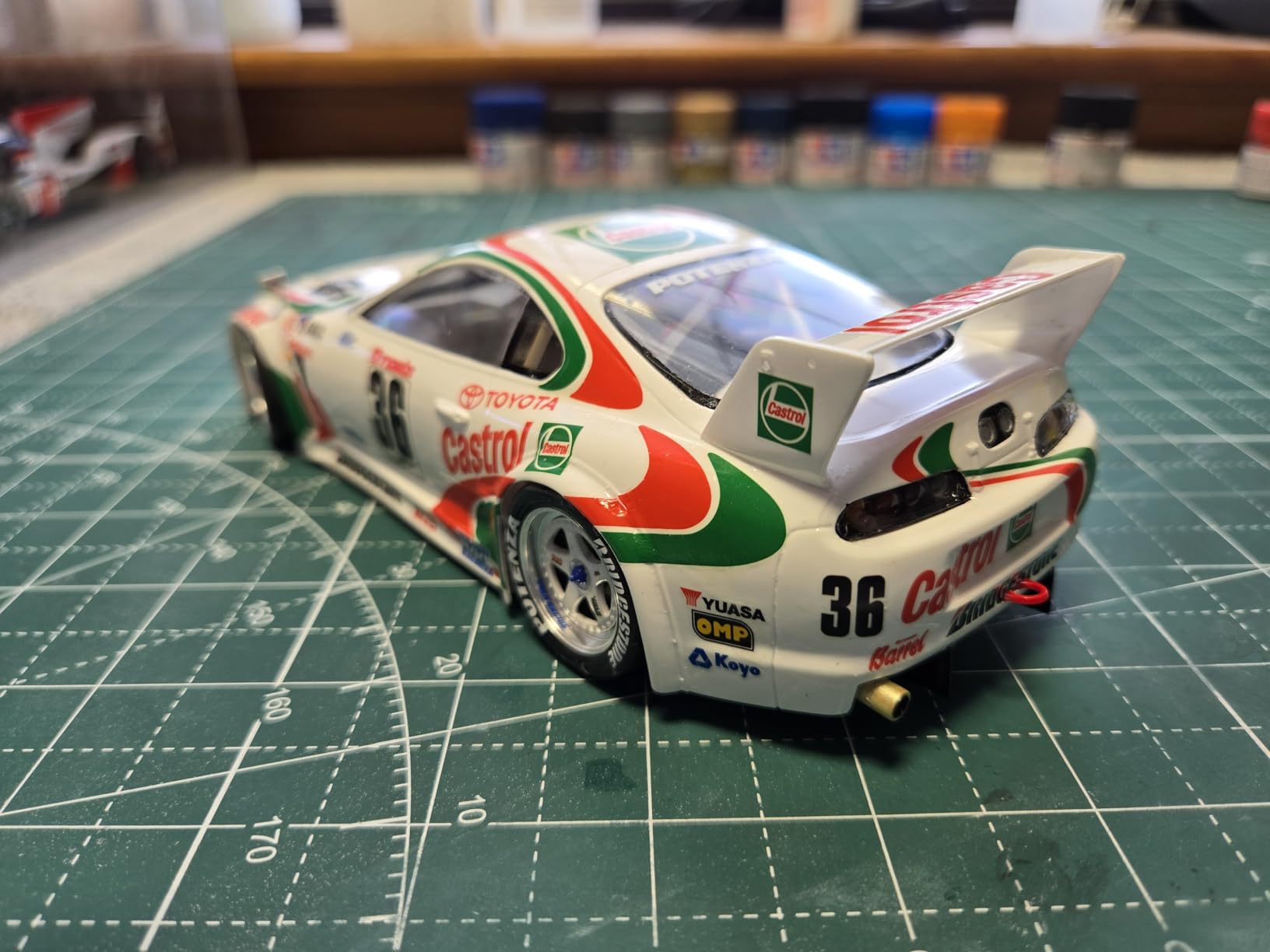 Tamiya 1/24 Castrol Toyota Tom's Supra GT customer photo 1
