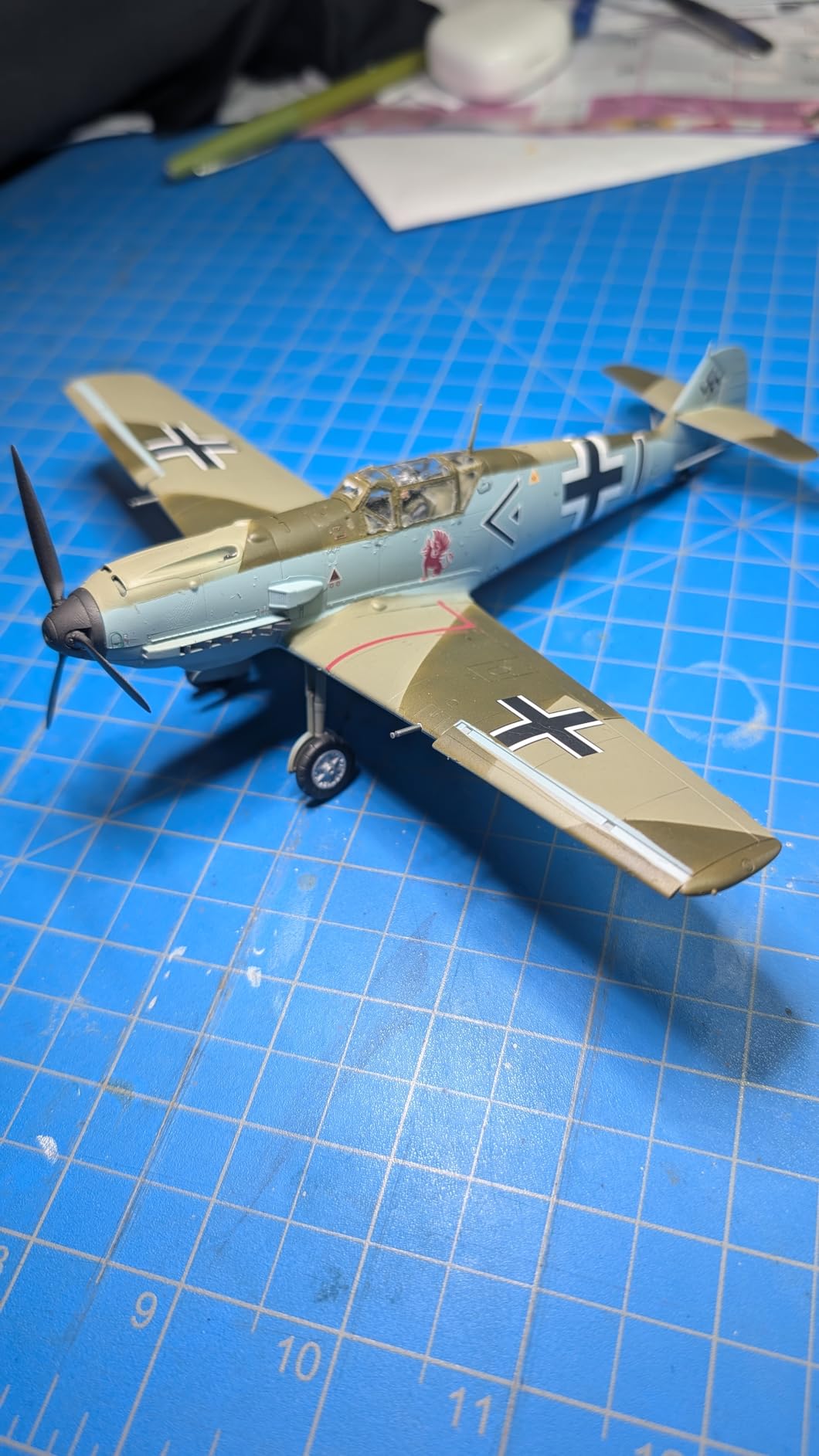 61050 1/48 Messerschmitt BF 109E E-3 Plastic Model Airplane Kit customer photo 1