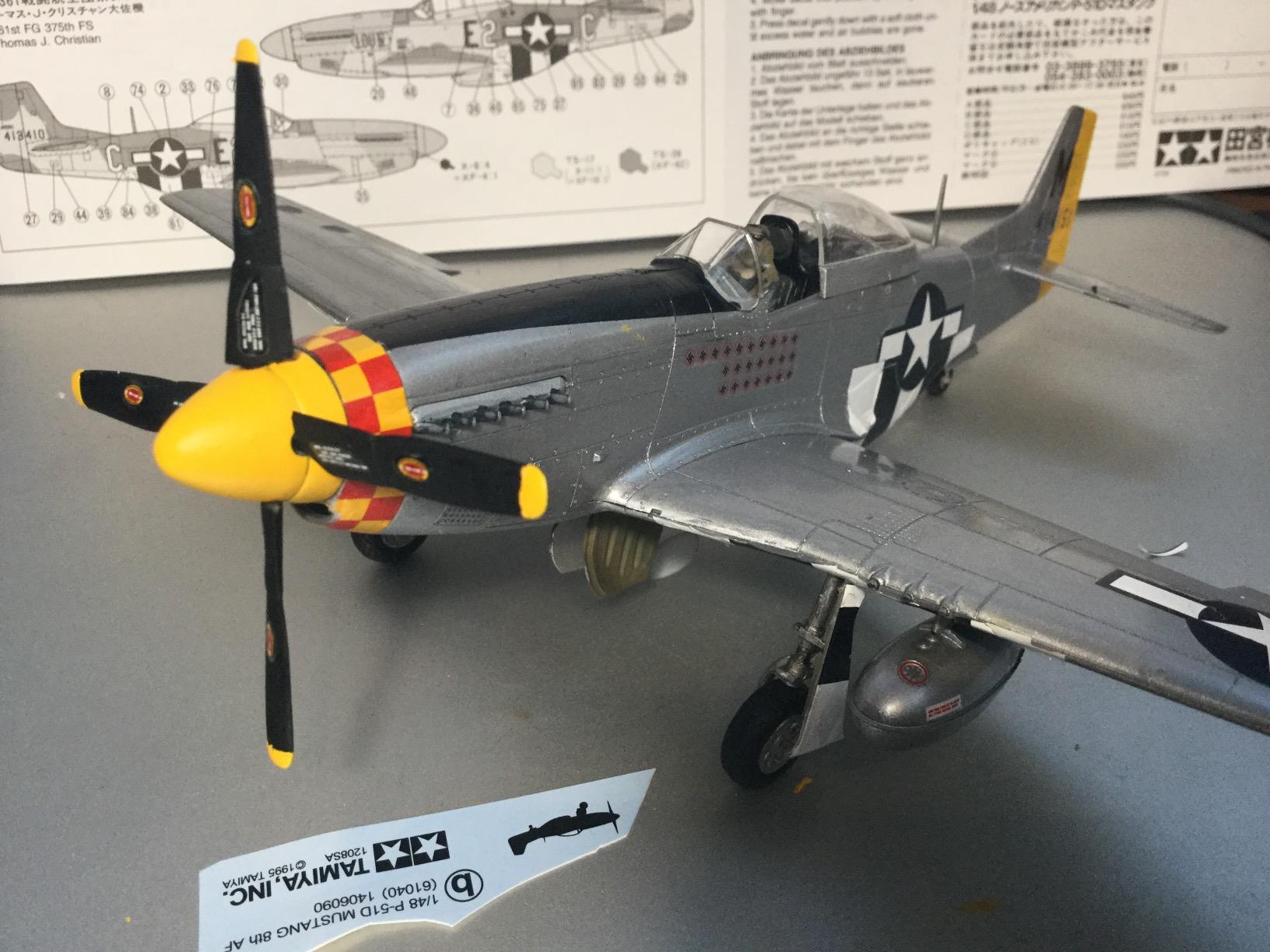 Tamiya Models North American P-51D Mustang Model Kit, 12 Years & Up customer photo 1