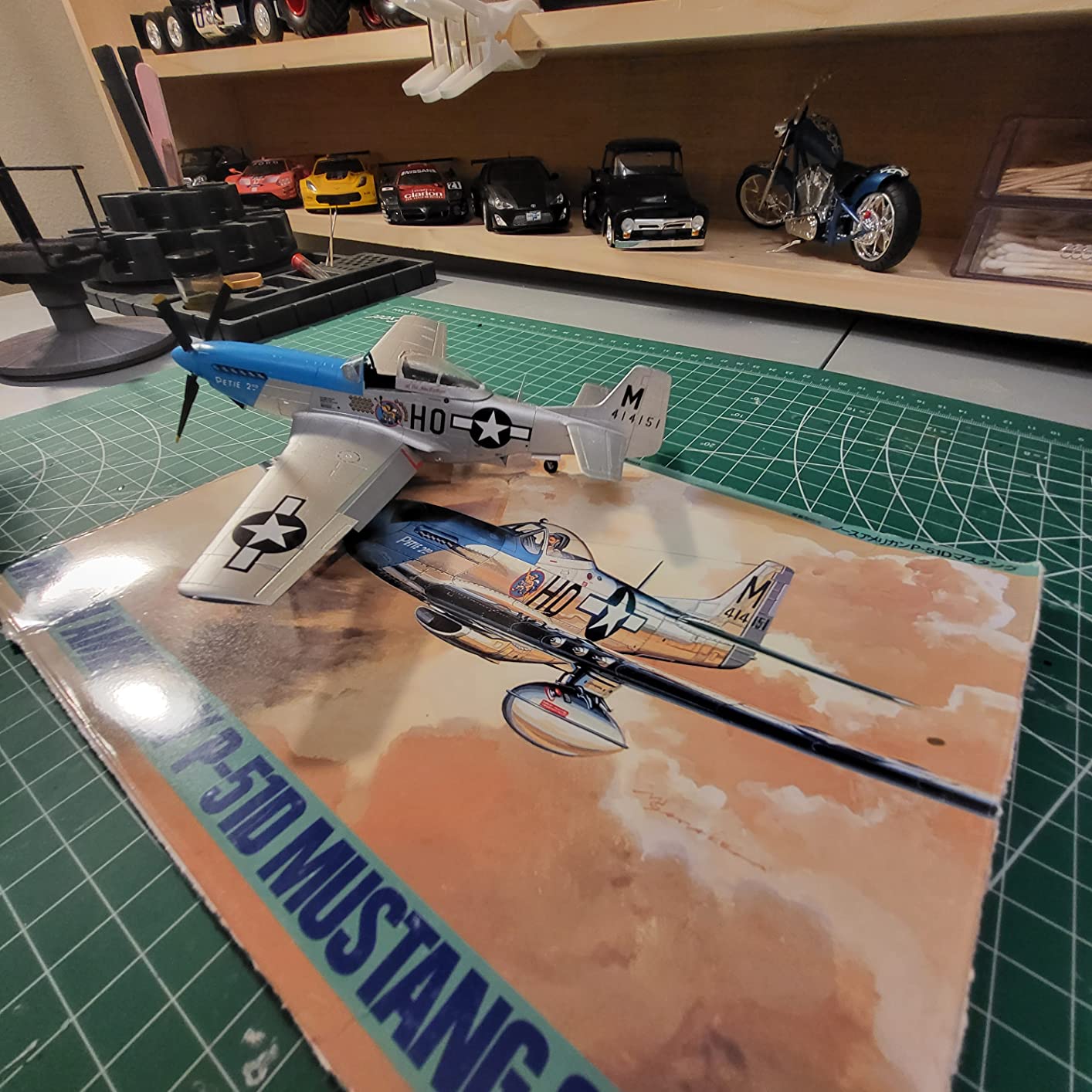 Tamiya Models North American P-51D Mustang Model Kit, 12 Years & Up customer photo 2