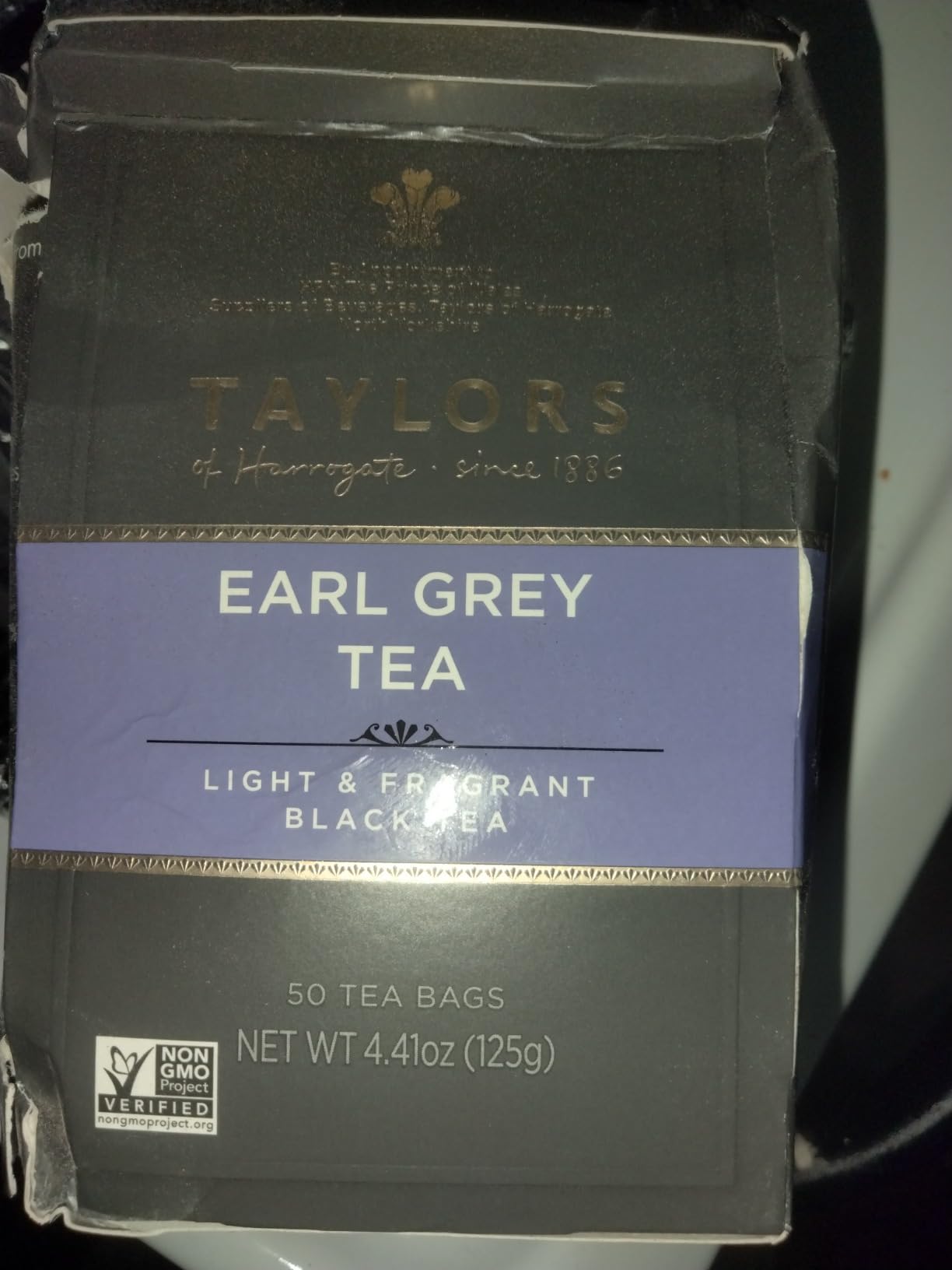 Taylors of Harrogate Earl Grey, Black Tea, Pillow Bags, 50 Count | Fragrant, Delicate & Light customer photo 2