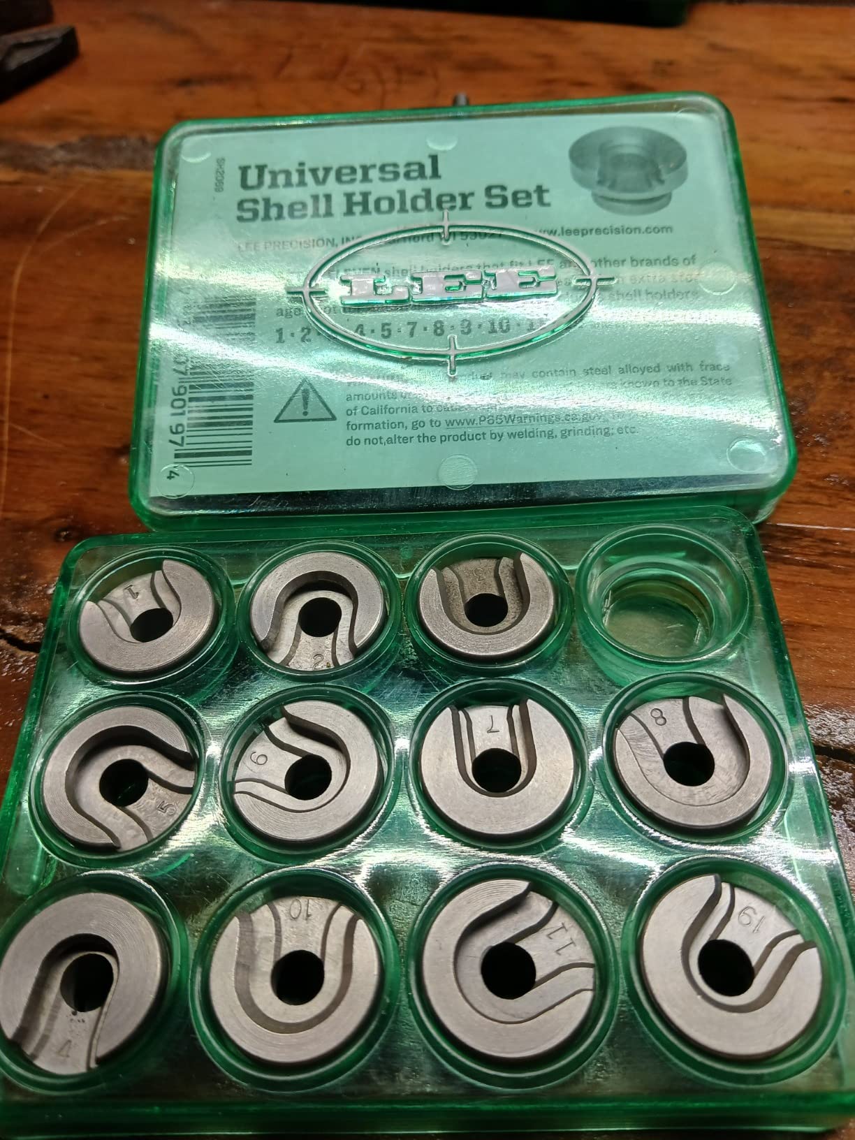 Lee Precision 90197 Universal Press Shell Holder Set (Clear) customer photo 2