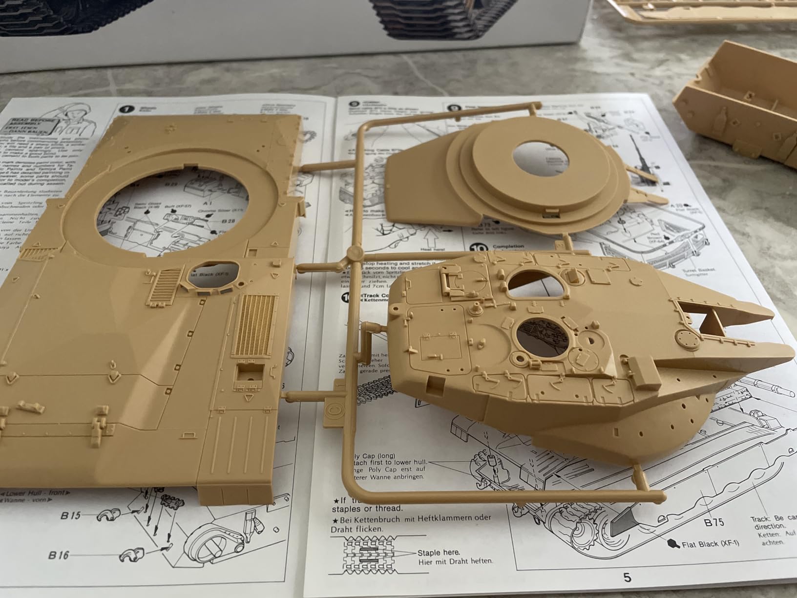 Tamiya 35127 1/35 Israeli Merkava MBT Tank Plastic Model Kit customer photo 1