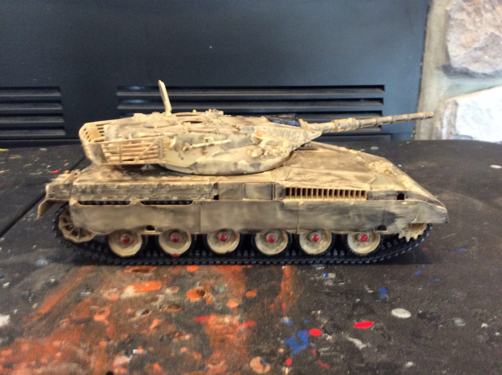 Tamiya 35127 1/35 Israeli Merkava MBT Tank Plastic Model Kit customer photo 2