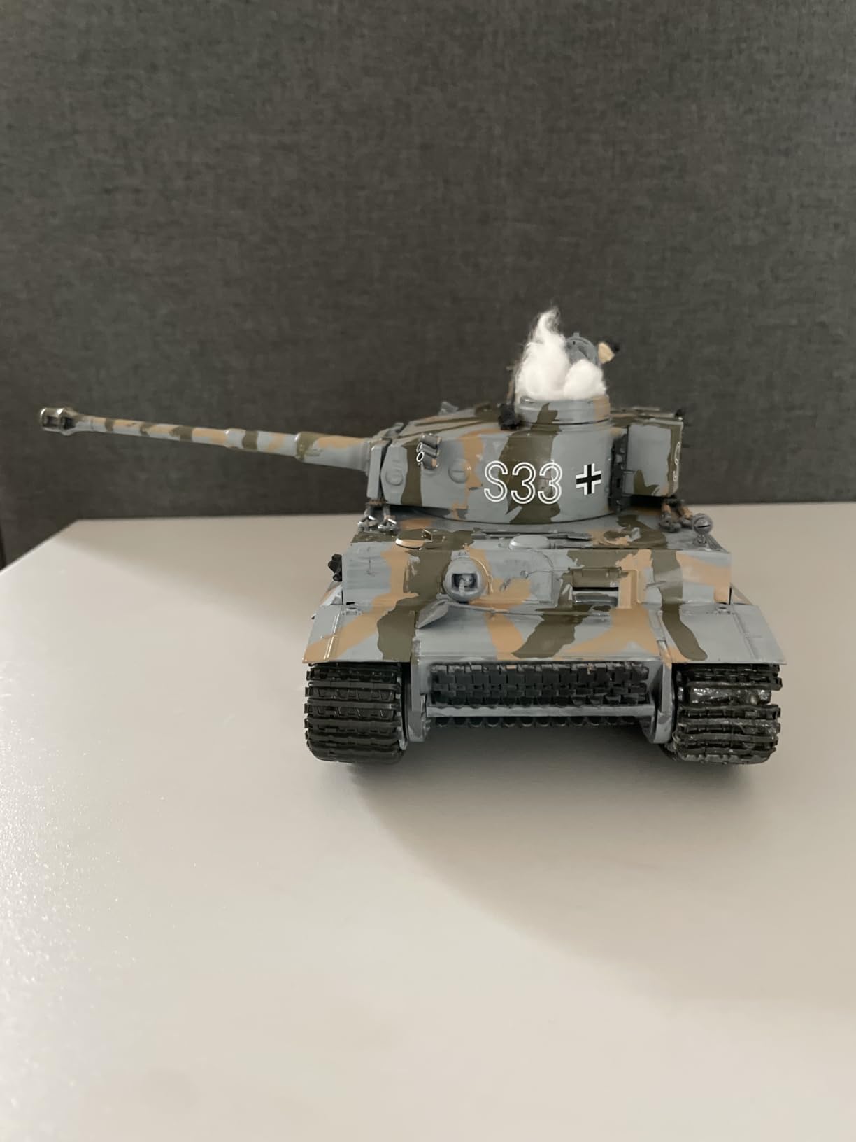 Tamiya 35216 1/35 Ger. Tiger I Early Production Tank Plastic Model Kit for Unisex Adult customer photo 2