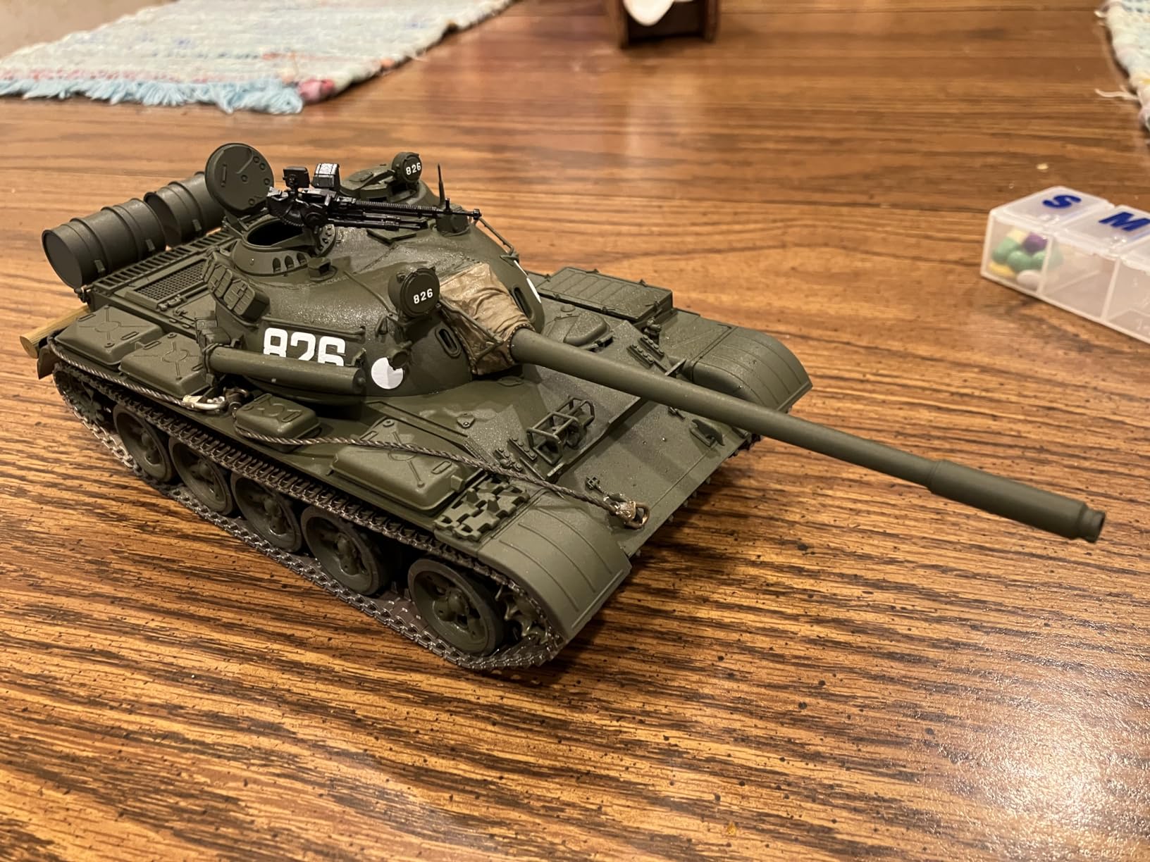 Tamiya 35257 1/35 Soviet Tank T-55A Plastic Model Kit customer photo 2